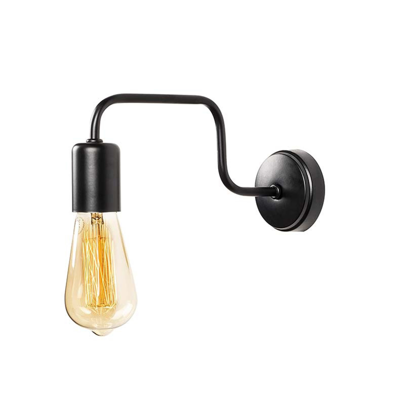 product_pako_342-000109 Φωτιστικό τοίχου-απλίκα Kerquin led μέταλλο μαύρο 28x10x11εκ - Image 1
