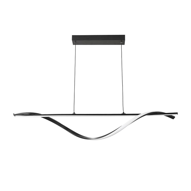 product_pako_342-000131 Φωτιστικό οροφής Infinity led μέταλλο μαύρο 120x12x150εκ - Image 1