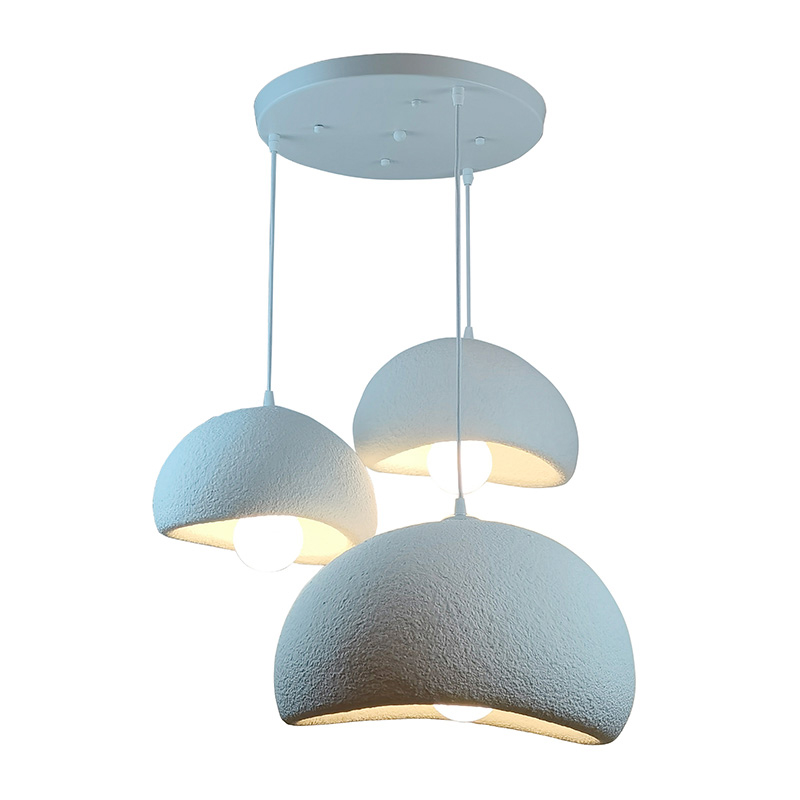 product_pako_342-000136 Φωτιστικό οροφής Bertow μέταλλο-ps λευκό Φ40x100εκ - Image 1