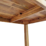 Τραπέζι Wooly teak ξύλο σε φυσική απόχρωση 220x90x75εκ - Image 6