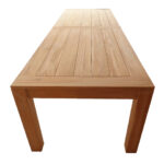Τραπέζι Pablo teak ξύλο σε φυσική απόχρωση 300x100x76εκ - Image 2