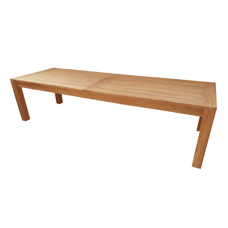 product_pako_343-000017 Τραπέζι Pablo teak ξύλο σε φυσική απόχρωση 300x100x76εκ - Image 1