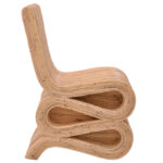 Πολυθρόνα Favorsy rattan σε φυσική απόχρωση 52x65x90εκ - Image 4