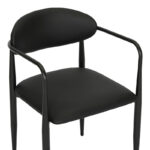 Πολυθρόνα Kalone pu σε μαύρη απόχρωση 56x55x78εκ - Image 7