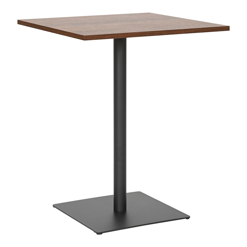 product_pako_350-000036 Τραπέζι Nerobian mdf σε καρυδί απόχρωση 60x60x75εκ - Image 1