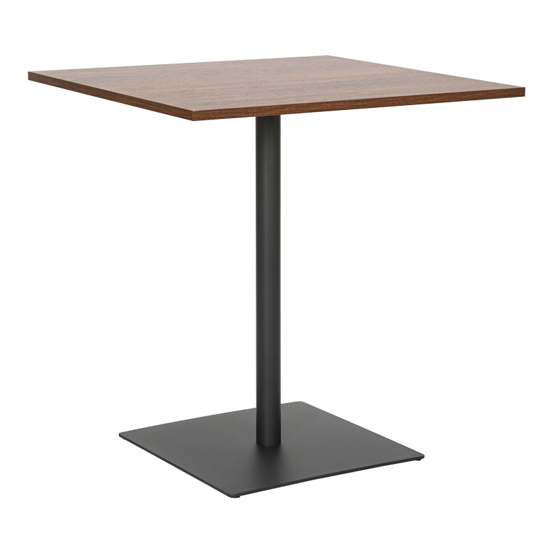 product_pako_350-000037 Τραπέζι Nerobian mdf σε καρυδί απόχρωση 70x70x75εκ - Image 1
