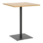 Τραπέζι Nerobian mdf σε sonoma απόχρωση 60x60x75εκ - Image 2