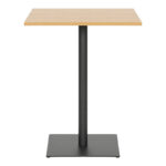 Τραπέζι Nerobian mdf σε sonoma απόχρωση 60x60x75εκ - Image 3