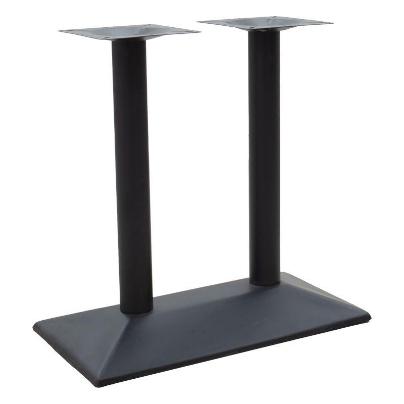 product_pako_355-000002 Βάση τραπεζιού Tabolosa μεταλλική σε μαύρη απόχρωση 70x40x72εκ - Image 1