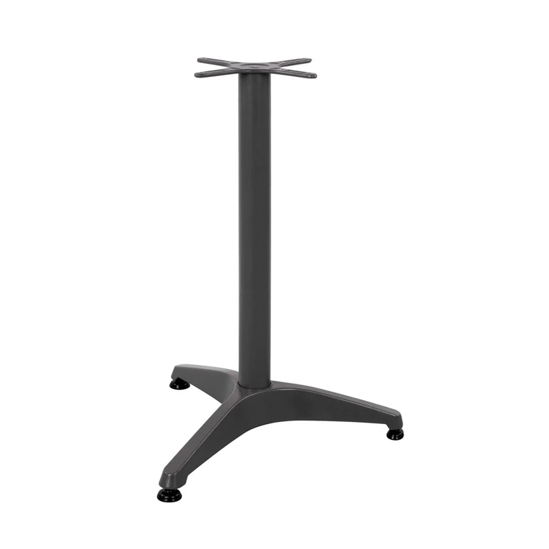 product_pako_355-000007 Βάση τραπεζιού Oiseau μεταλλική σε μαύρη απόχρωση 45x45x72εκ - Image 1