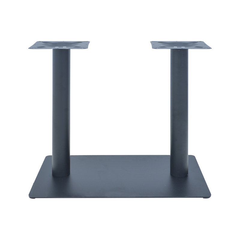 product_pako_355-000020 Βάση τραπεζιού Givosa μεταλλική σε μαύρη απόχρωση 70x40x72εκ - Image 1