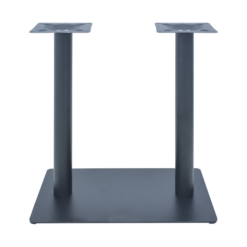 product_pako_355-000021 Βάση τραπεζιού μπαρ Givosa μεταλλική σε μαύρη απόχρωση 73x40x108εκ - Image 1
