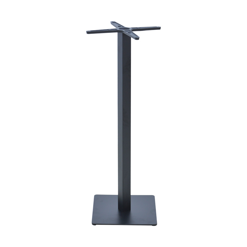 product_pako_355-000023 Βάση τραπεζιού μπαρ Stada μεταλλική σε μαύρη απόχρωση 40x40x108εκ - Image 1
