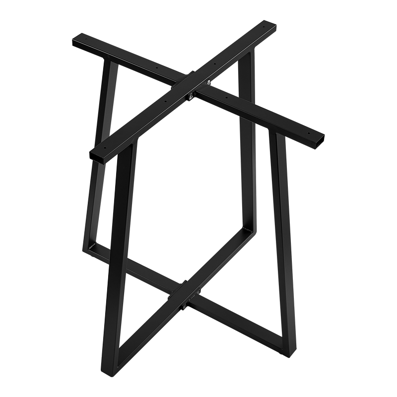 product_pako_355-000027 Βάση τραπεζιού μπαρ Mulbe I μεταλλική σε μαύρη απόχρωση 50x50x90εκ - Image 1