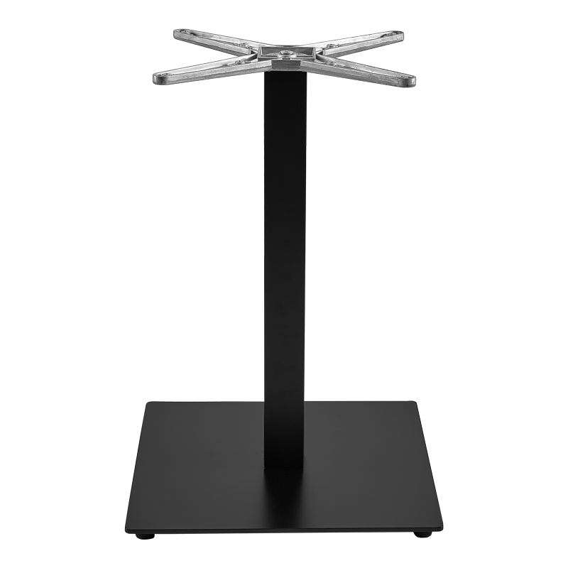 product_pako_355-000028 Βάση τραπεζιού Thonor μεταλλική σε μαύρη απόχρωση 48x48x73εκ - Image 1