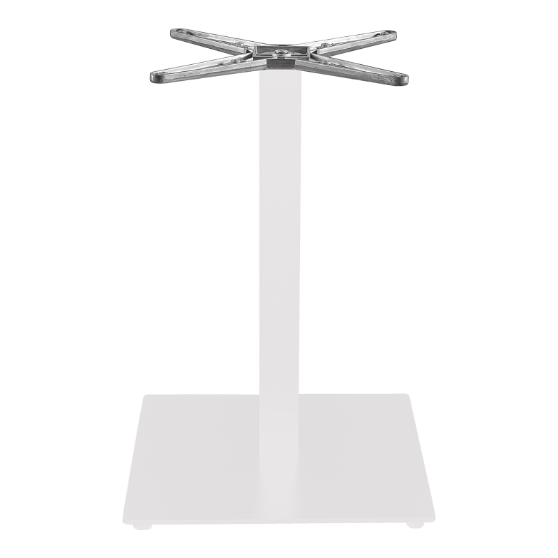 product_pako_355-000029 Βάση τραπεζιού Thonor μεταλλική σε λευκή απόχρωση 48x48x73εκ - Image 1