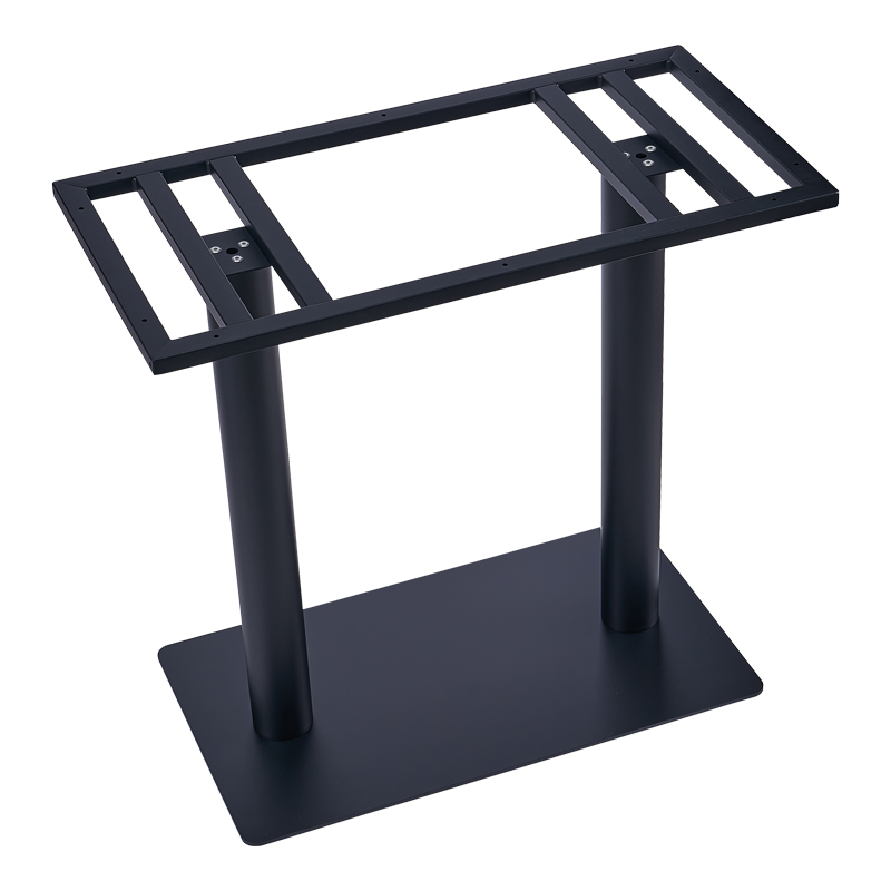 product_pako_355-000036 Βάση τραπεζιού Soign μέταλλο μαύρο 80x40x90εκ - Image 1