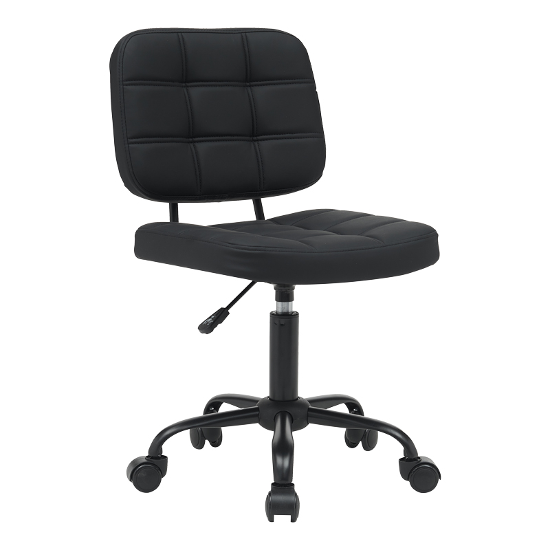 product_pako_360-000009 Καρέκλα γραφείου Sedia pu σε μαύρη απόχρωση 50x50x75-85εκ - Image 1