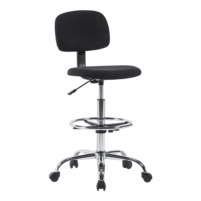 product_pako_360-000019 Καρέκλα ρεσεψιόν Icina ύφασμα σε μαύρη απόχρωση 58x54x102-123εκ - Image 1