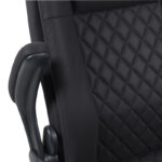 Καρέκλα γραφείου διευθυντη Kesla PES μαύρo 65x65x113-121εκ - Image 7