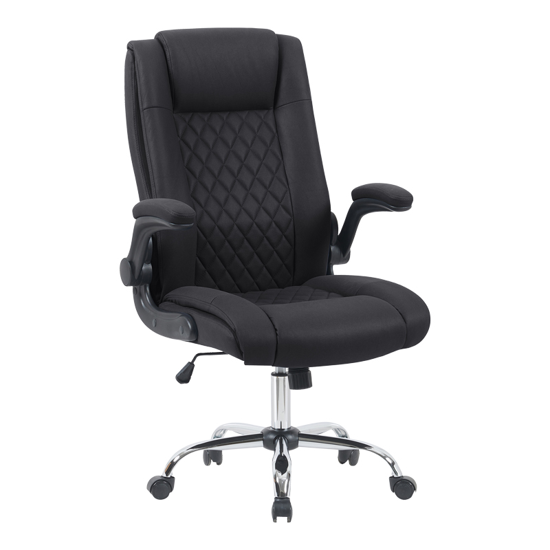 product_pako_360-000027 Καρέκλα γραφείου διευθυντη Kesla PES μαύρo 65x65x113-121εκ - Image 1