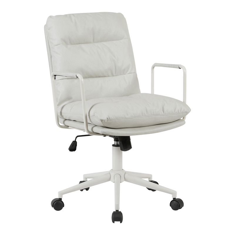 product_pako_360-000028 Καρέκλα γραφείου διευθυντη Kreno PES γκρι 56x67x89-97εκ - Image 1