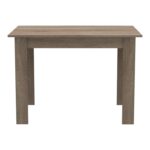 Τραπέζι Manka σε sonoma truffle απόχρωση 110x80x77εκ - Image 3