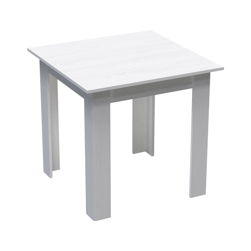 product_pako_361-000005 Τραπέζι Manka I σε λευκή απόχρωση 80x80x77εκ - Image 1