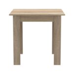 Τραπέζι Manka I σε sonoma απόχρωση 80x80x77εκ - Image 3