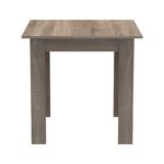 Τραπέζι Manka I σε sonoma truffle απόχρωση 80x80x77εκ - Image 4