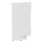 Ντουλάπα δίφυλλη Afina mdf σε λευκή glossy απόχρωση 100x57x213εκ - Image 5