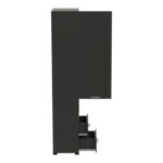 Βιτρίνα-στήλη Toscana σε ανθρακί απόχρωση 50x42x222.5εκ - Image 5