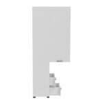 Βιτρίνα-στήλη Toscana σε λευκή απόχρωση 50x42x222.5εκ - Image 4