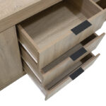 Μπουφές Doha σε sonoma απόχρωση 180x45x80.5εκ - Image 5