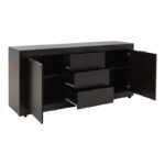 Μπουφές Doha σε wenge απόχρωση 180x45x80.5εκ - Image 3