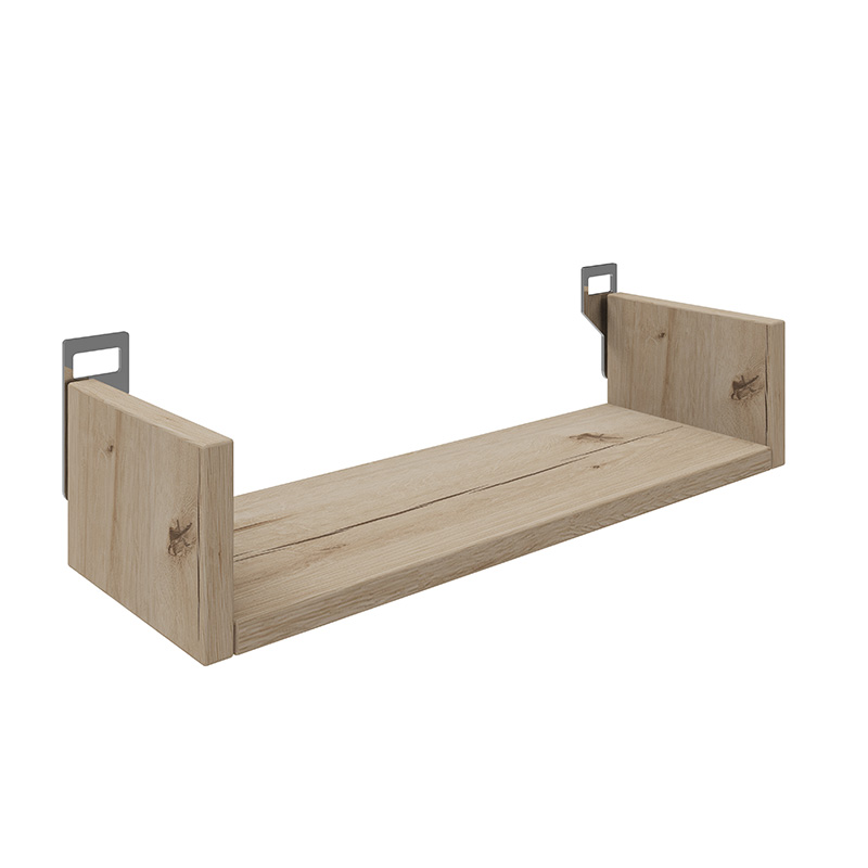 product_pako_361-000082 Ραφιέρα τοίχου Derva σε oak απόχρωση 45x15x10cm - Image 1