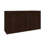 Μπουφές Doha σε wenge απόχρωση 150x45x80.5εκ - Image 2