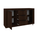 Μπουφές Doha σε wenge απόχρωση 150x45x80.5εκ - Image 3
