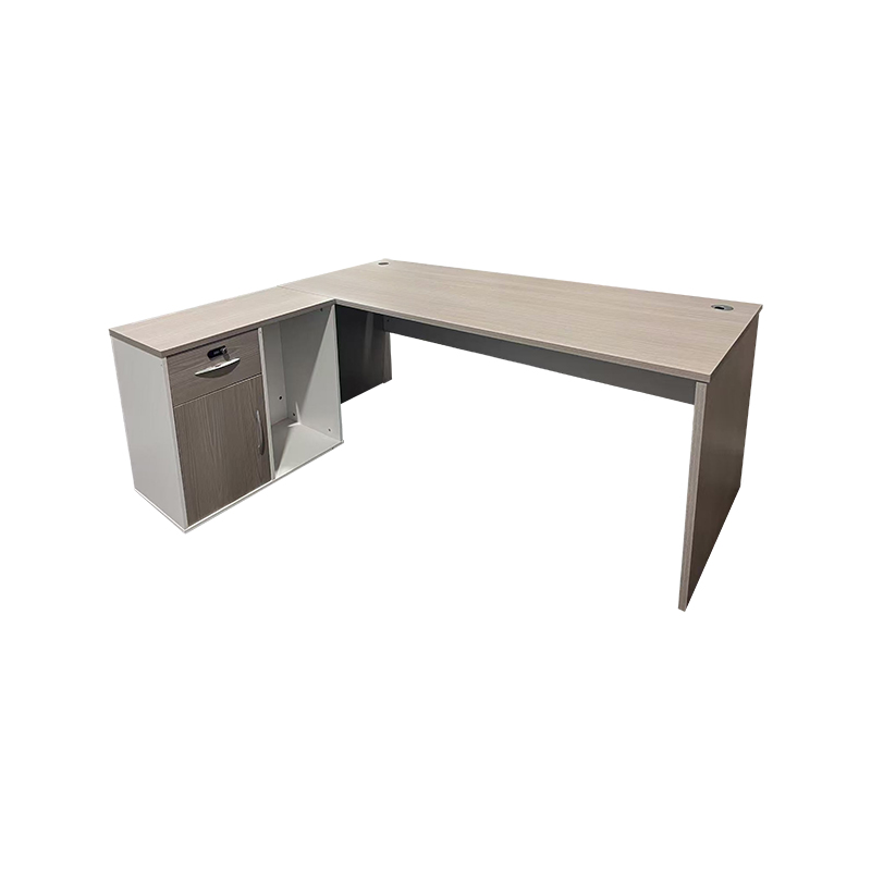 product_pako_367-000004 Γραφείο εργασίας επαγγελματικό αναστρέψιμο Armadi γωνιακό σε sonoma-λευκή απόχρωση 140x70x75εκ - Image 1