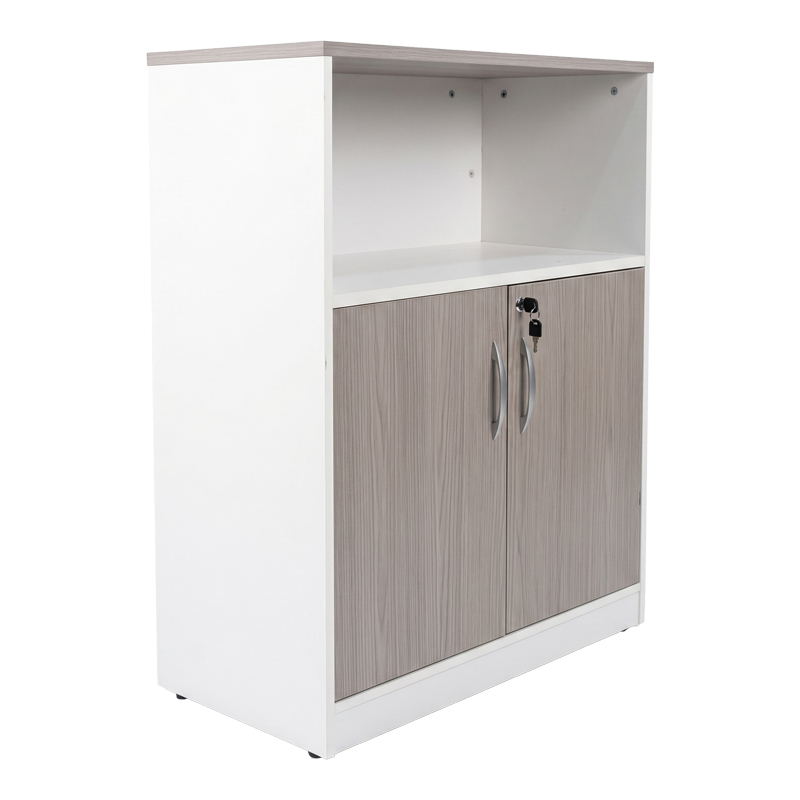 product_pako_367-000010 Ντουλάπι γραφείου Armadi σε sonoma-λευκή απόχρωση 80x40x120εκ - Image 1