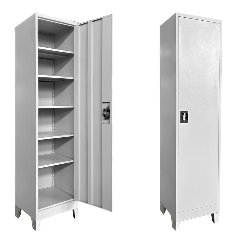 product_pako_378-000007 Μεταλλική ντουλάπα-στήλη Koya ανοιχτό γκρι 45x50x190εκ - Image 1