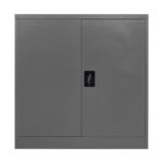 Μεταλλικό ντουλάπι Armon ανθρακί 90x45x90εκ - Image 3