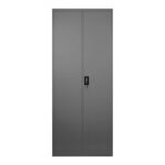 Μεταλλική ντουλάπα Ugren ανθρακί 90x40x180εκ - Image 3