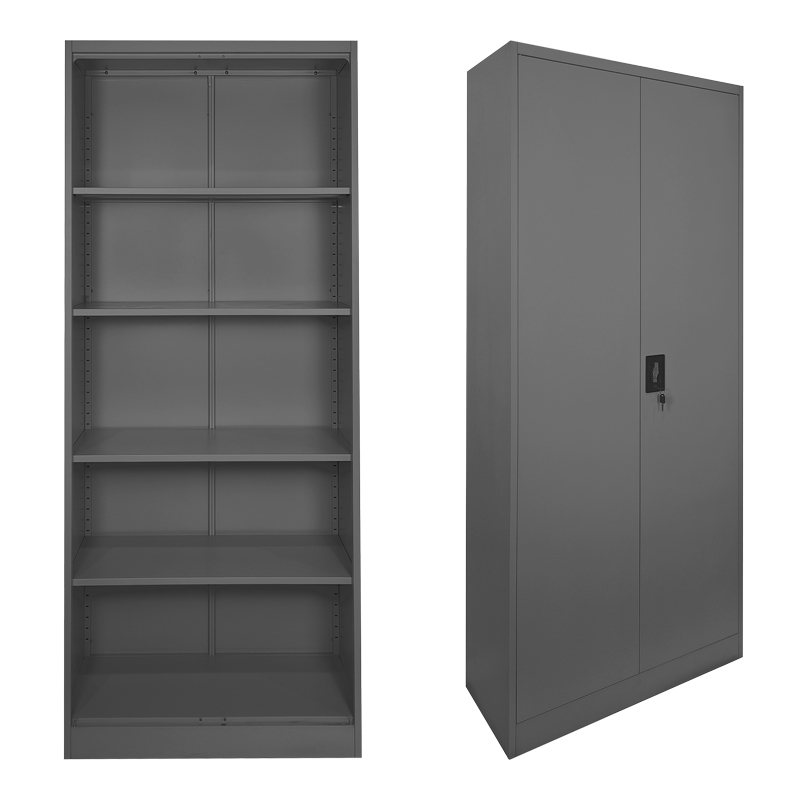 product_pako_378-000014 Μεταλλική ντουλάπα Ugren ανθρακί 70x40x180εκ - Image 1