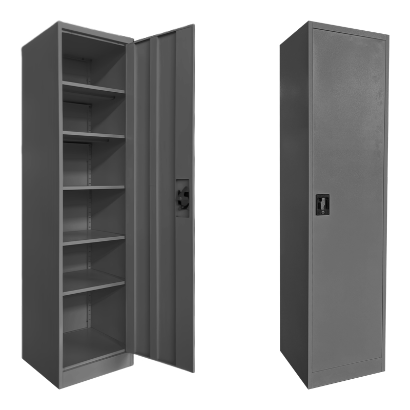 product_pako_378-000018 Μεταλλική ντουλάπα-στήλη Koya ανθρακί 45x50x180εκ - Image 1
