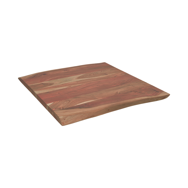 product_pako_379-000055 Επιφάνεια τραπεζιού Pozier μασίφ ξύλο ακακίας καρυδί 70x70x4εκ - Image 1