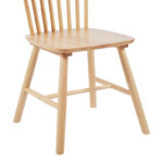Καρέκλα Bristol rubberwood σε φυσική απόχρωση 45x51x86εκ - Image 8