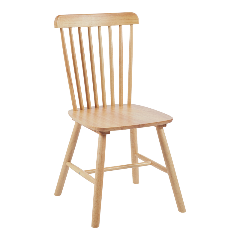 product_pako_382-000016 Καρέκλα Bristol rubberwood σε φυσική απόχρωση 45x51x86εκ - Image 1