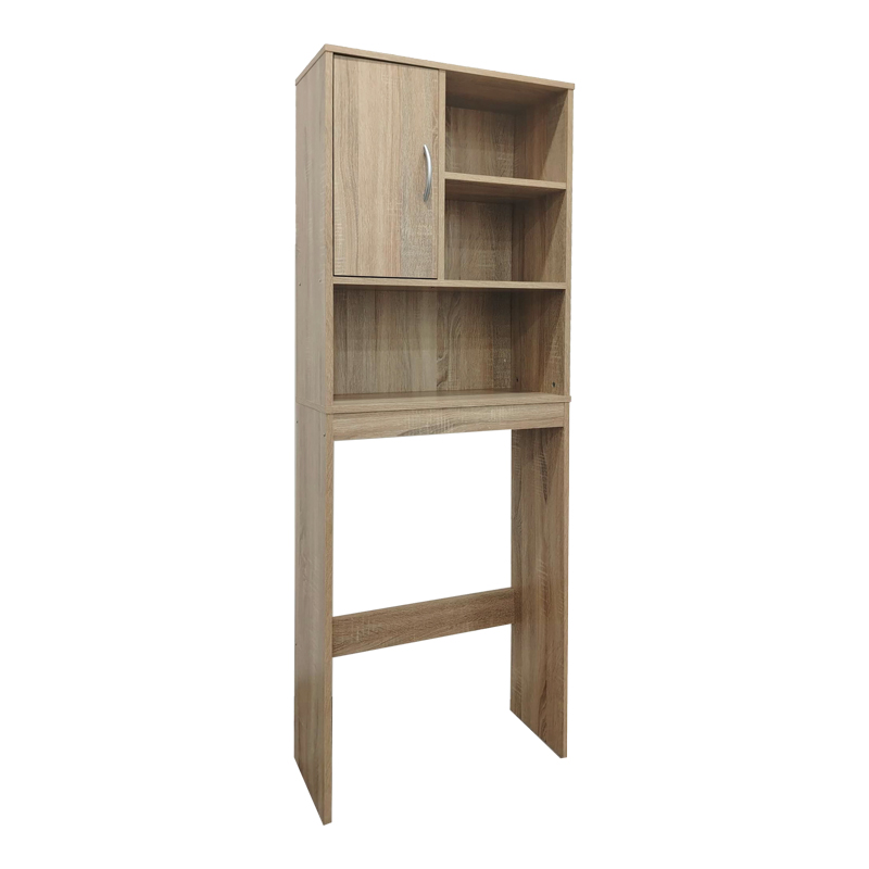 product_pako_383-000001 Έπιπλο μπάνιου Tazien σε sonoma απόχρωση 60x24x168.5εκ - Image 1