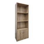 Βιβλιοθήκη Tekaro σε sonoma απόχρωση 60x29x166εκ - Image 2